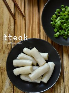 Foto resep Tteok Simple / kue beras