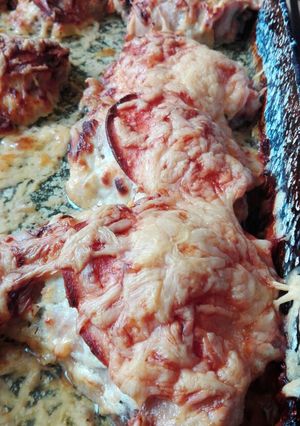 Sajtos - fokhagymás csirkecomb recept fotója