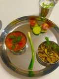 Kathiyawadi Style vagharelo Rotlo/Dry Garlic Pearl Millets 😊