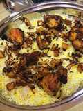 رز ودجاج بنكهة كويتية