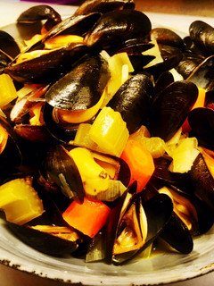 Una foto de Mejillones con sabor a Bélgica 🇧🇪