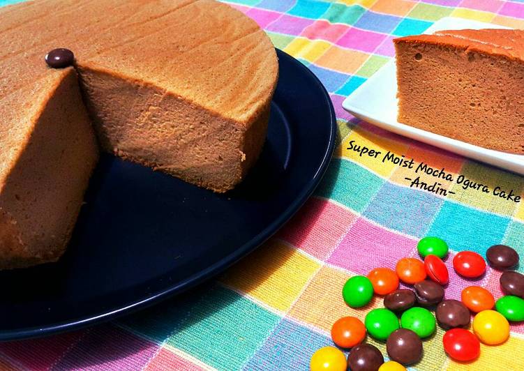 Bagaimana Menyiapkan Super Moist Mocha Ogura Cake, Sempurna