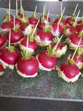 Radishes in Chip Crust