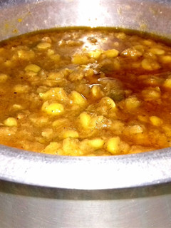 A picture of Chanay ki Daal Qeema.