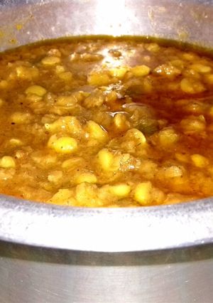 A picture of Chanay ki Daal Qeema.