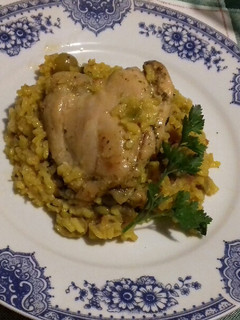Una foto de Arroz con pollo