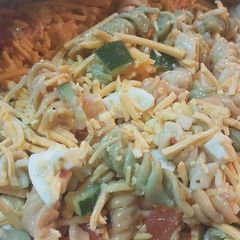 A picture of Easy Seafood Pasta Salad.