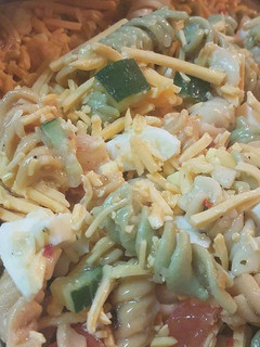 A picture of Easy Seafood Pasta Salad.
