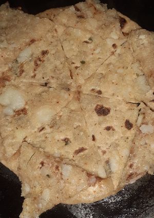 A picture of Vrat wala aloo paratha.