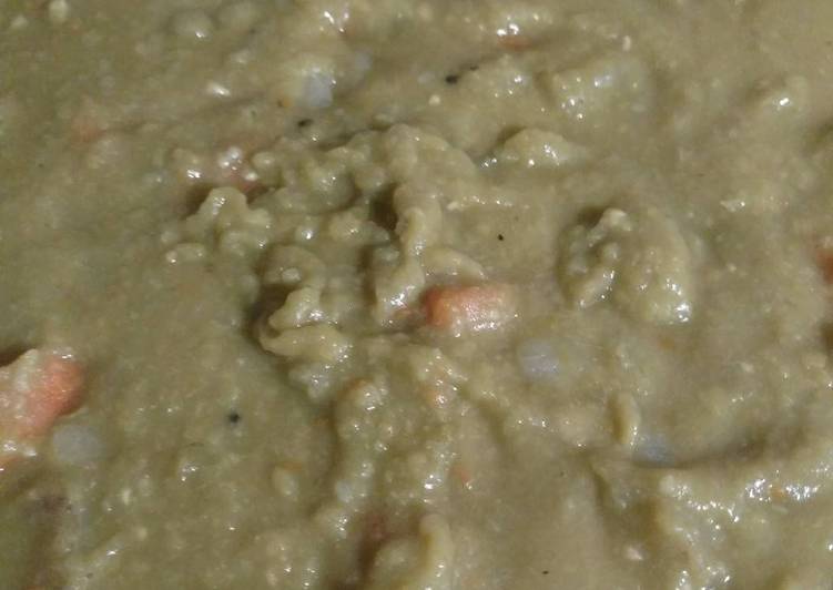 Recipe of Homemade Crock-Pot Split Pea Soup