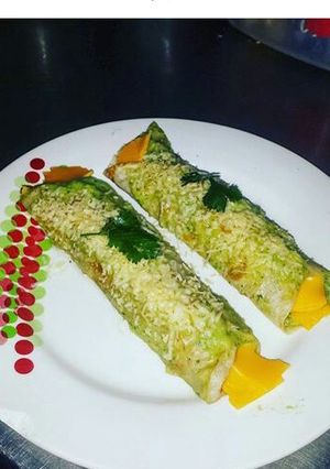 Una foto de Enchiladas en salsa verde