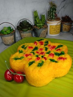 Foto resep Cake Jelita Labu Kuning Lowcarb/Debm/Keto