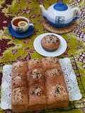 Multigrains Milo Bread With Mascarpone Cheese