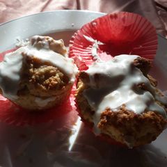 A picture of DIY easy muffin topping.