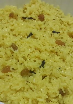 A picture of Basanti Pulao.