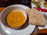 Nyugat-afrikai tahinis vöröslencse tál vegán módra