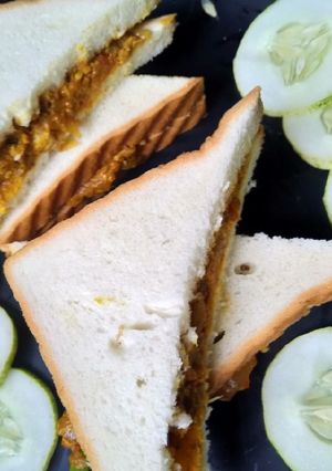 মগজ স্যান্ডউইস রেসিপির প্রধান ছবি