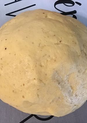 Une photo de Pâte brisée aux amandes,lait et deux farines