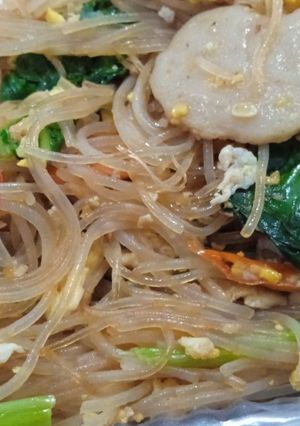 Foto resep Mie jagung goreng