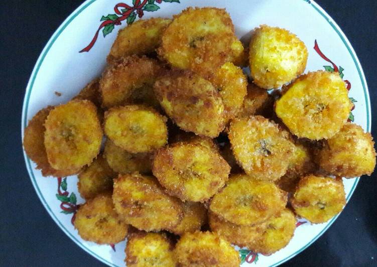 Pisang tanduk goreng krispi