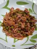 Calamari e piselli