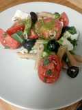 🥗Ensalada de pasta estilo caprese🇮🇹