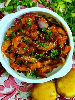 हनी चिली पोटैटो (Honey chilli potato recipe in Hindi) रेसिपी मुख्य फोटो