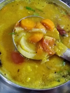 கேரட் முள்ளங்கி சாம்பார்🥕 செய்முறை முக்கிய புகைப்படம்