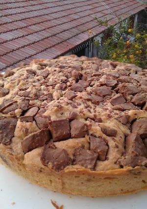 Una foto de 🍪Cookie gigante estilo tarta 😋
