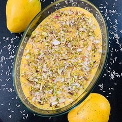 A picture of Mango kheer.