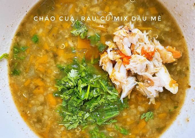 Cách Làm Món Cháo cua rau củ của Phương Lanh - Cookpad