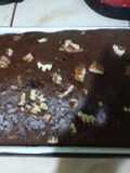 Brownie casero con pecanas