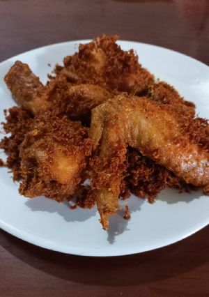 Foto resep Ayam Goreng Serundeng Lengkuas (Bumbu Ungkep)