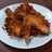 Fried Chicken with Galangal Serundeng (Spiced Marinade)