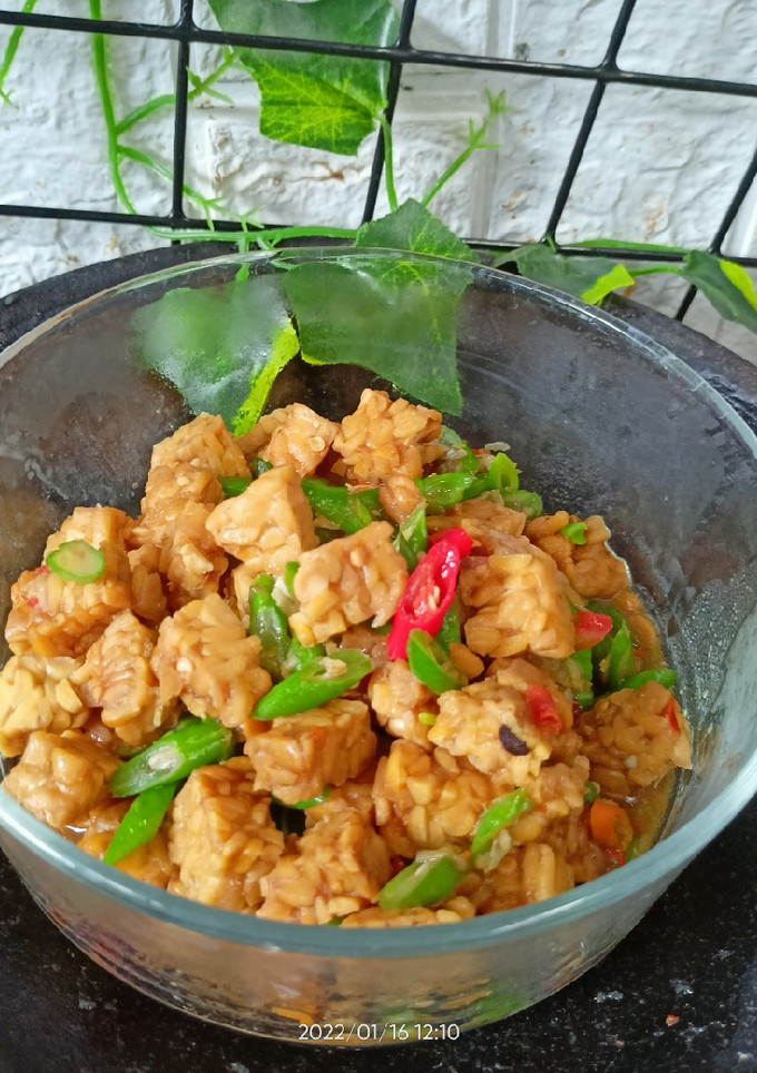 Foto resep Tumis Tempe Buncis