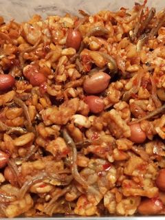 Foto resep Kering Tempe, Teri dan Kacang