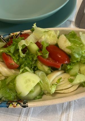 A picture of Cucumber Salad.