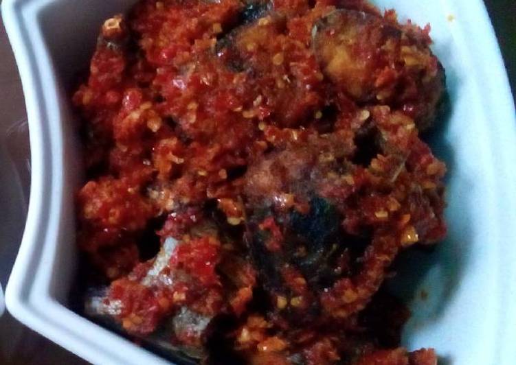Resep Balado ikan tongkol, Lezat Sekali