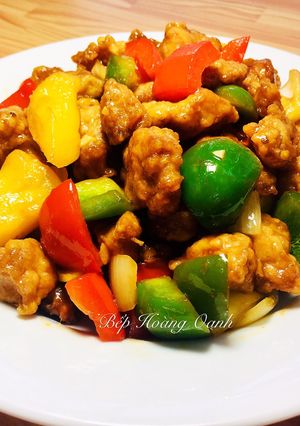 Hình của món Thịt Chiên Giòn Sốt Chua Ngọt.