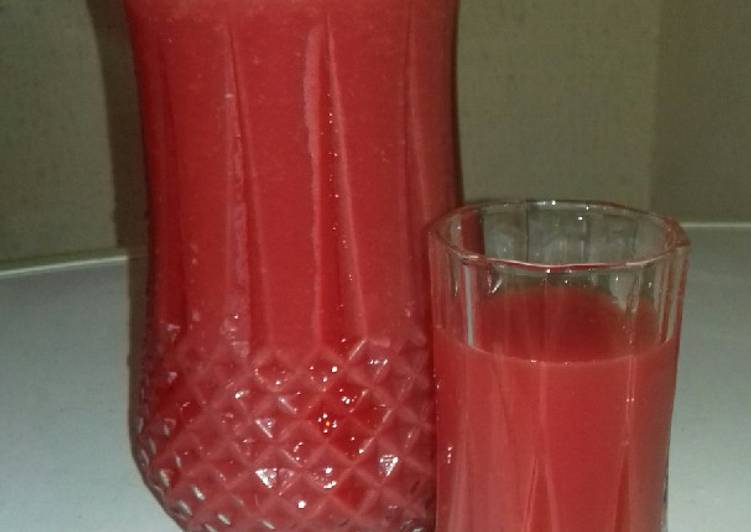 Guide to Prepare Water melon drink in 17 Minutes for Mom