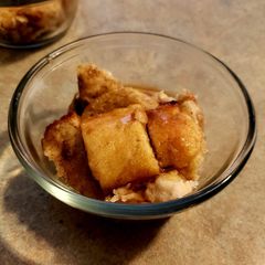 A picture of French Toast Bread Pudding.