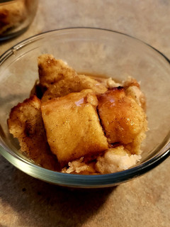 A picture of French Toast Bread Pudding.