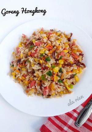 Foto resep Nasi Goreng Hongkong
