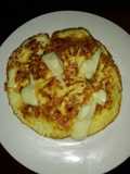 Tortilla de huevo y queso