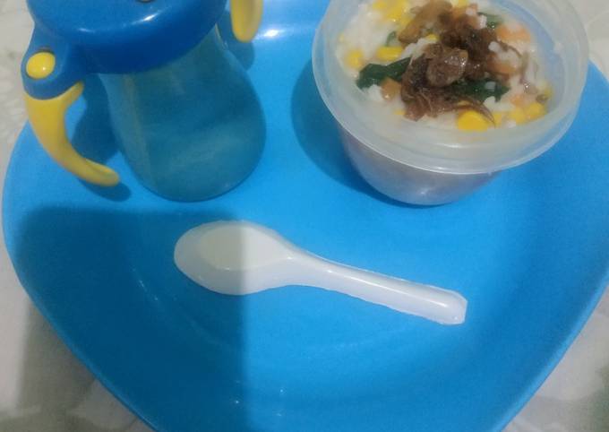 Langkah Mudah untuk Membuat 58. Bubur Manado super simple, Bikin Ngiler