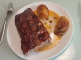 Costillas de cerdo al horno