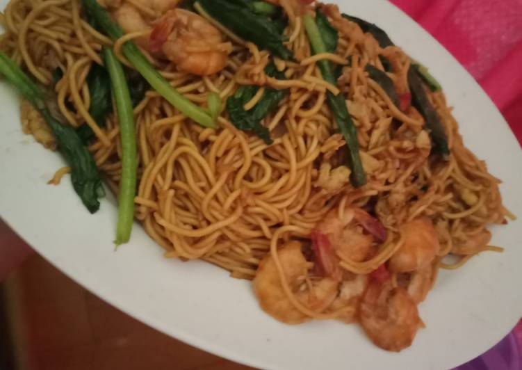 Resep: Mie goreng udang Lezat - Resep Masakan