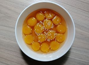 Hình của món Chè ỷ bí đỏ.