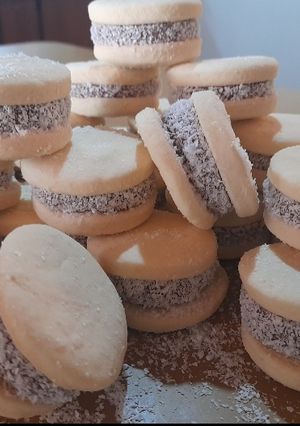 Una foto de Alfajores de maicena