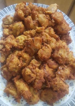 A picture of Mashed potato pakory.